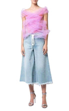 Y/Project Body moulant en tulle rose - Catalogue défilé