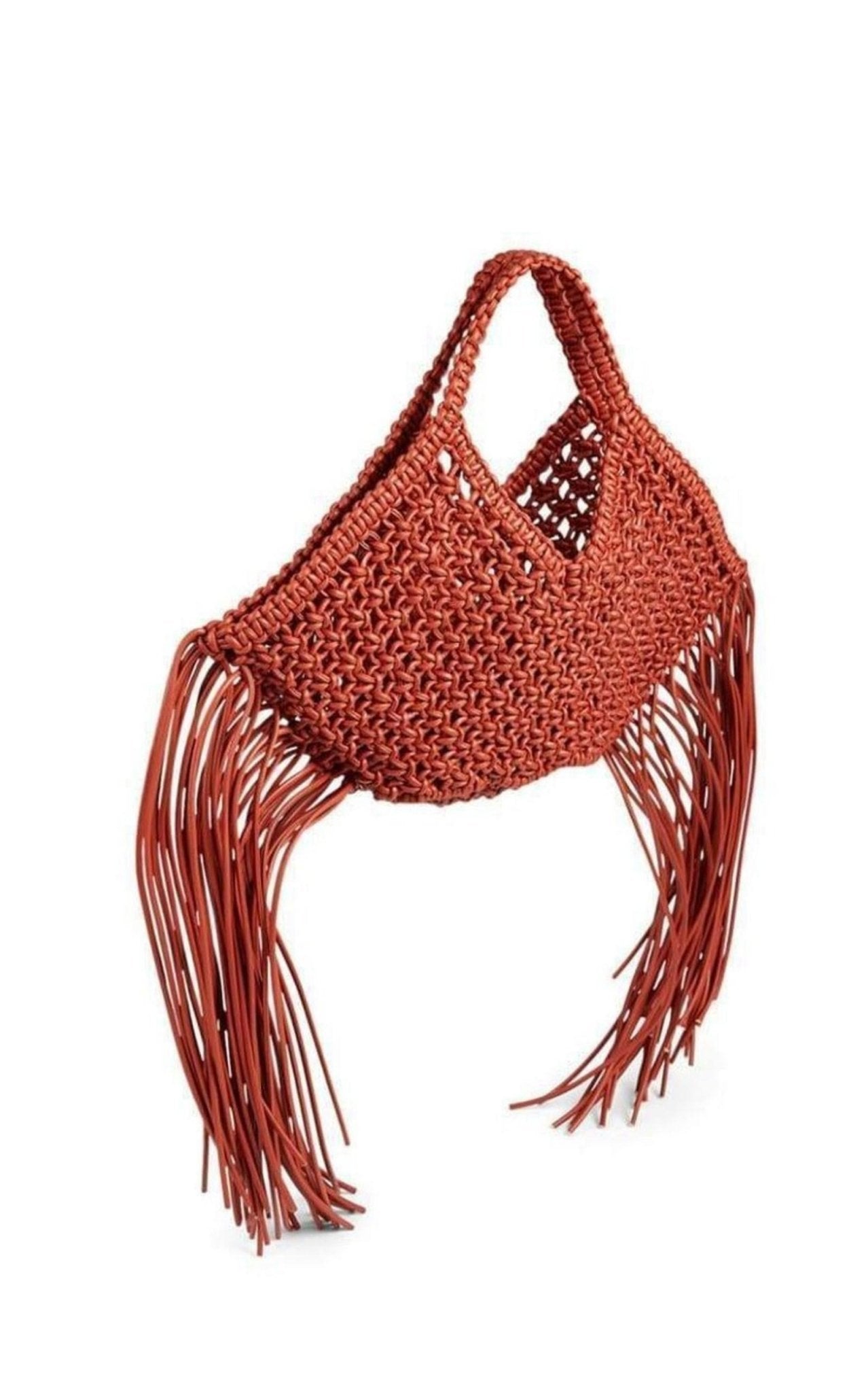 Yuzefi Vegan Leather Basket Bag - Runway Catalog