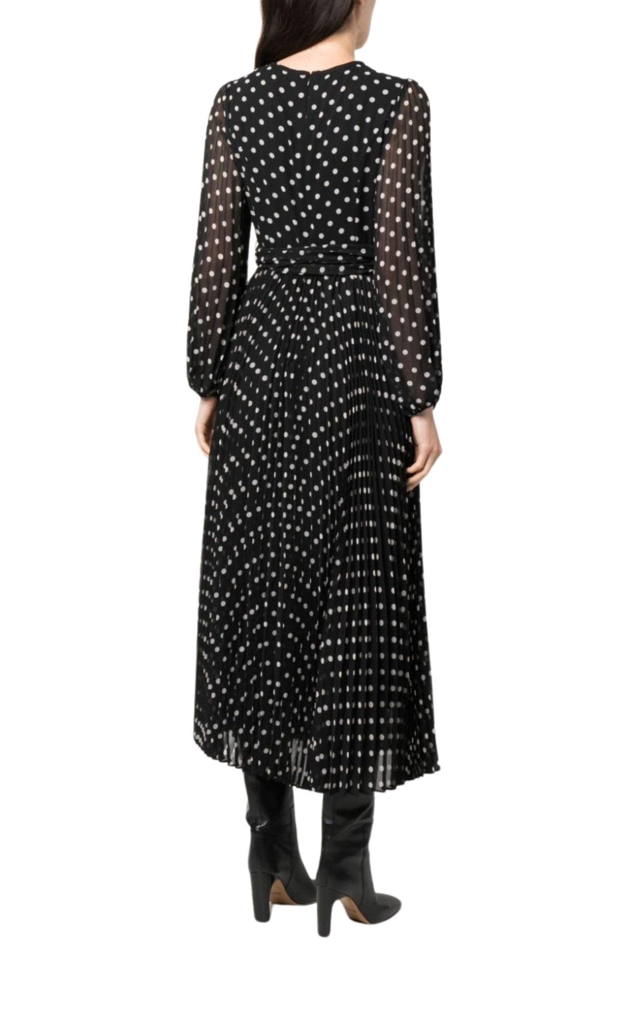 Zimmermann Polka Dot-print Pleated Dress