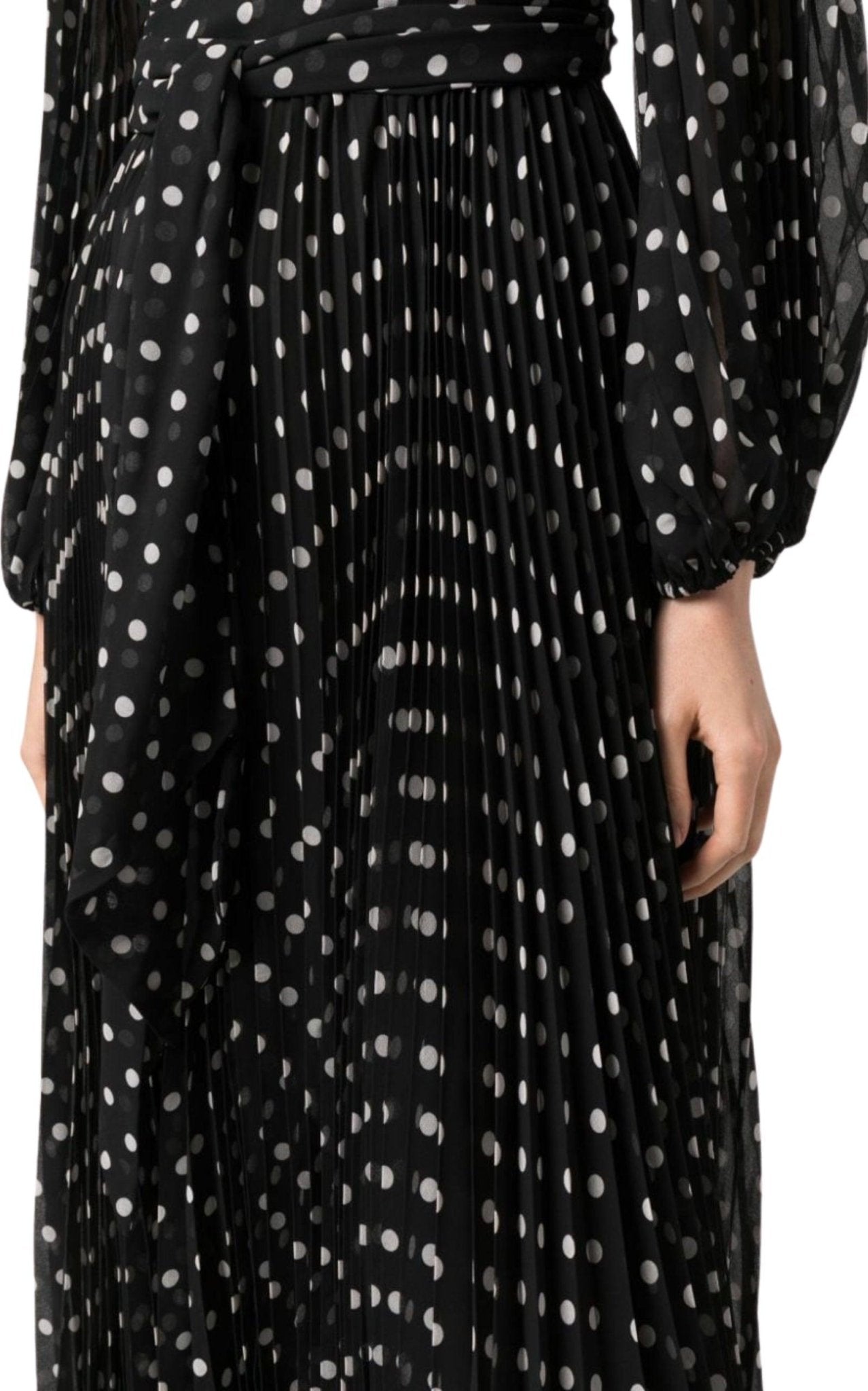 【期間限定セール】Zimmermann ポルカドット プリーツ マキシドレス Zimmermann Polka Dot-print Pleated Dress