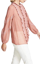 Zimmermann Unbridled Spliced Silk Blouse – Laufsteg-Katalog